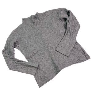United Colors of Benetton Cashmere Bled Mockneck Sweater
